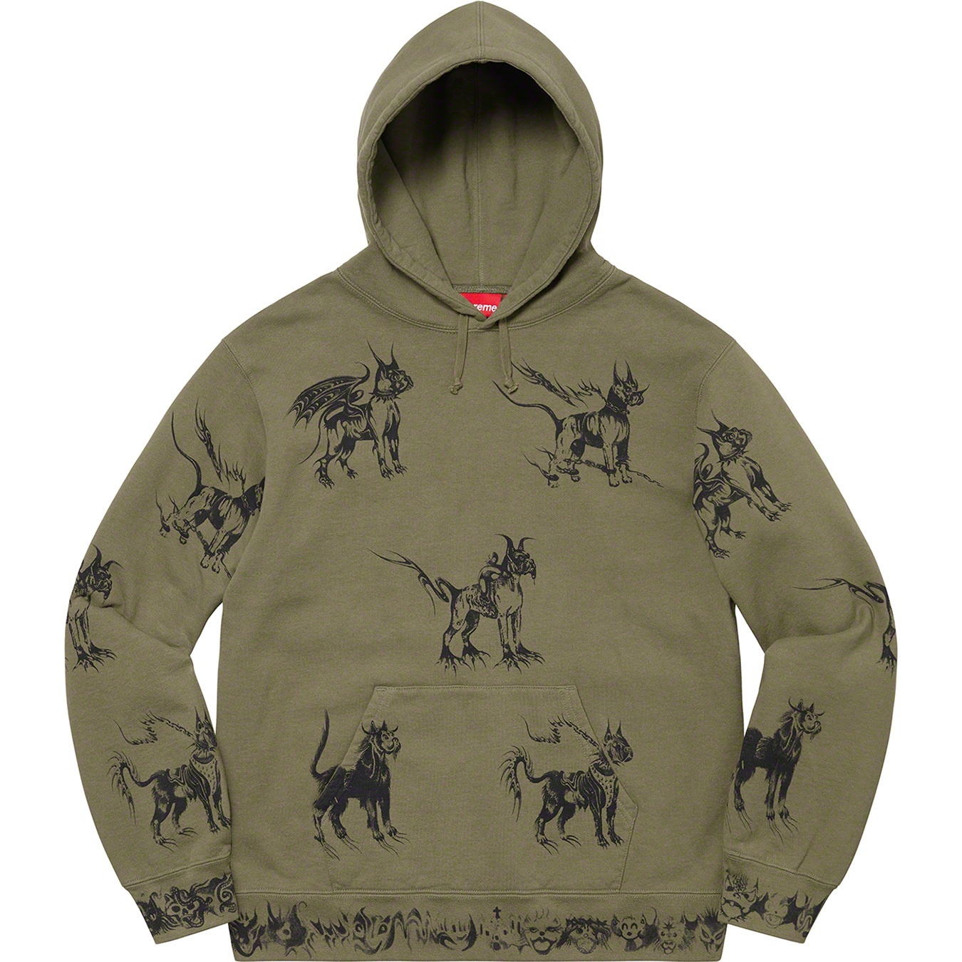 Animals Hooded Sweatshirt view 2